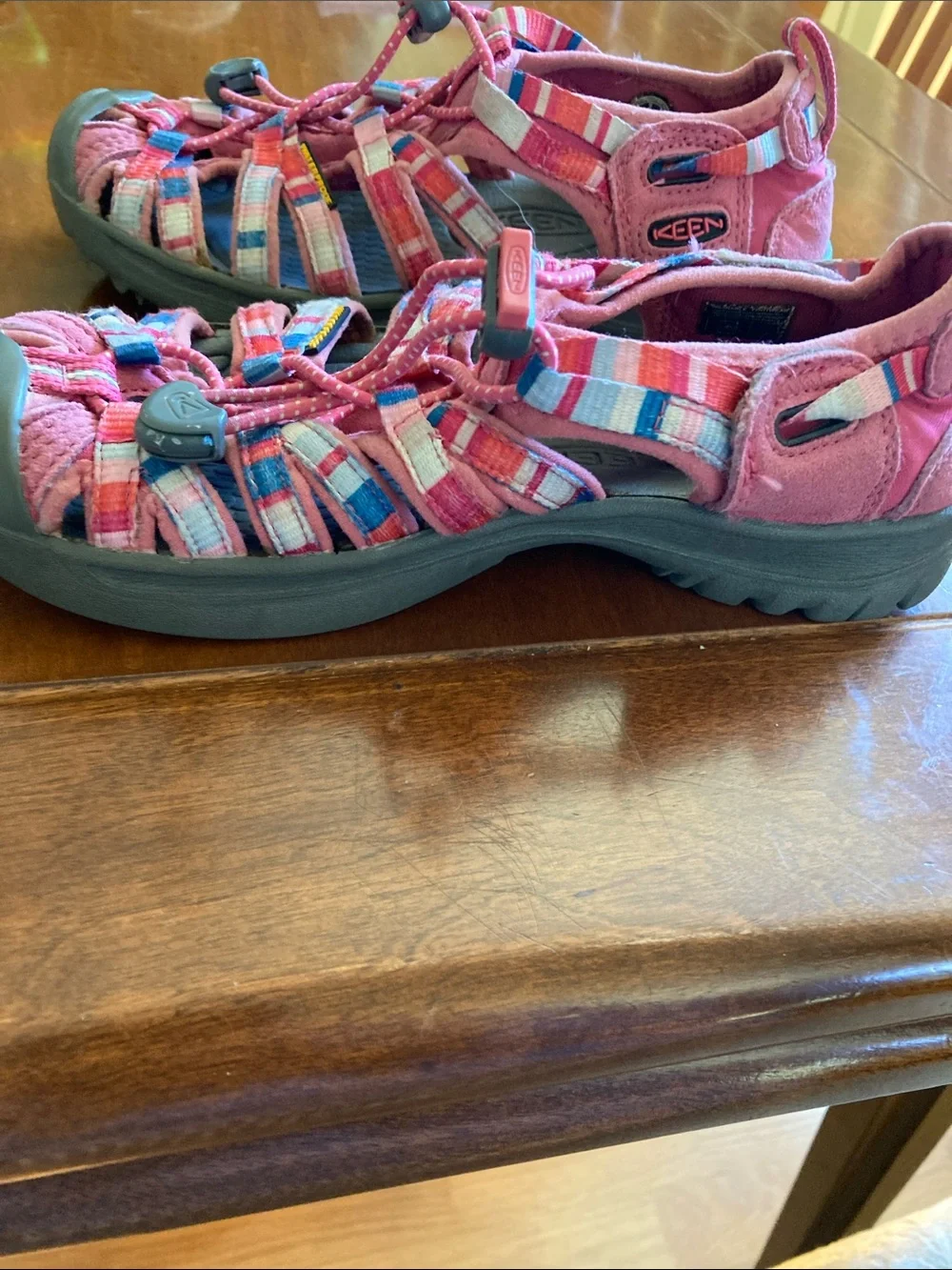 Keen Kids Pink Multi Water-Ready Closed-Toe Sandals